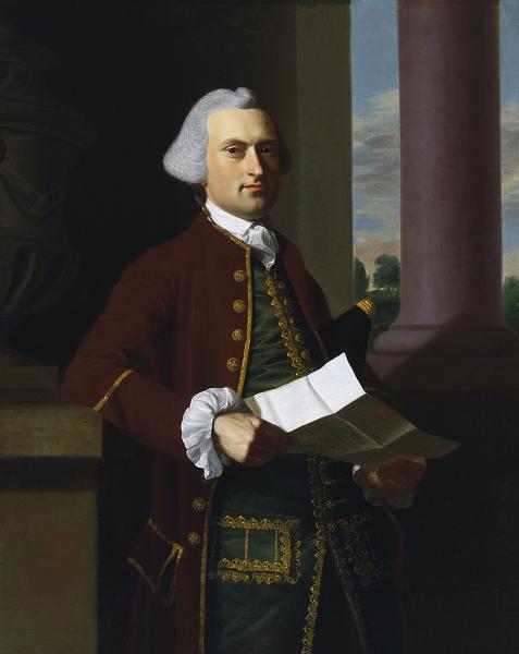 John Singleton Copley Portrait of Woodbury Langdon